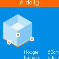 Voordeelverpakking: 3x Konijnenren Skippy 6 Delig