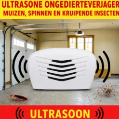 Weitech Ultrasone Dierenverjager met Adapter