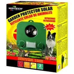 Weitech Ultrasone Dierenverjager op Zonne-energie