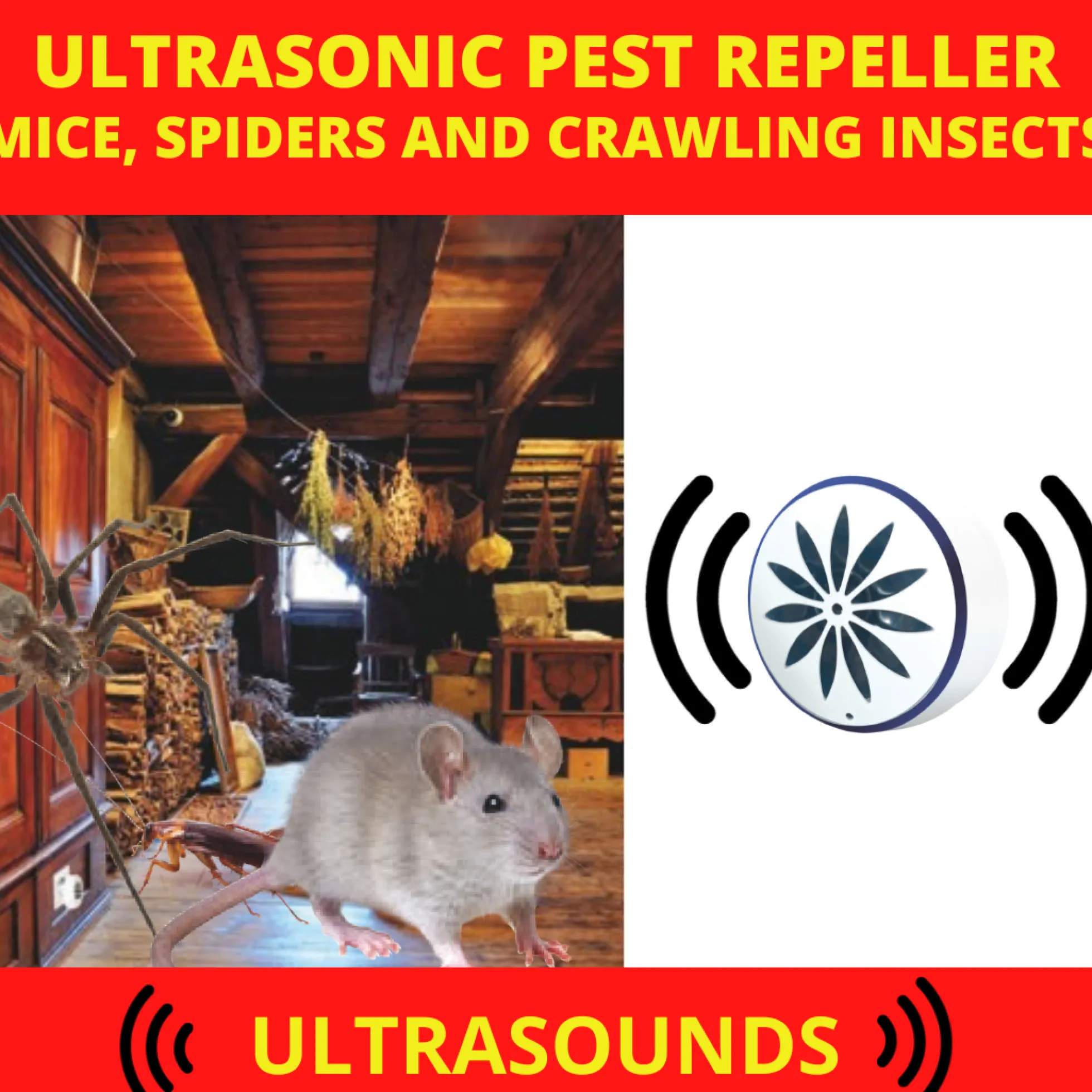 Weitech Ultrasone Ongediertebestrijder