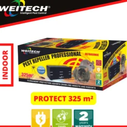 Weitech Ultrasone Ongediertebestrijder voor Grote Ruimtes