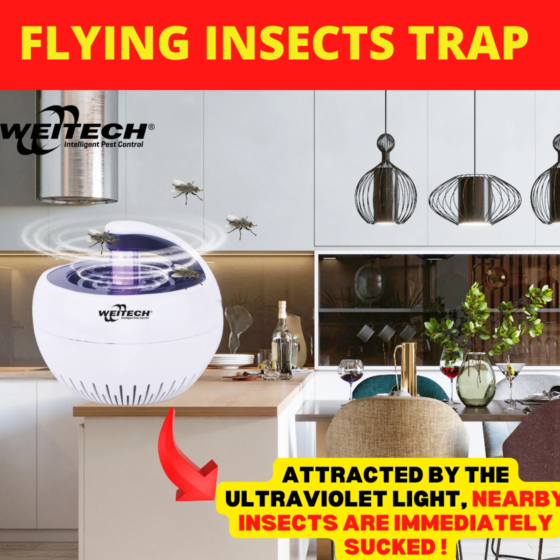 Weitech UV-insectenlamp