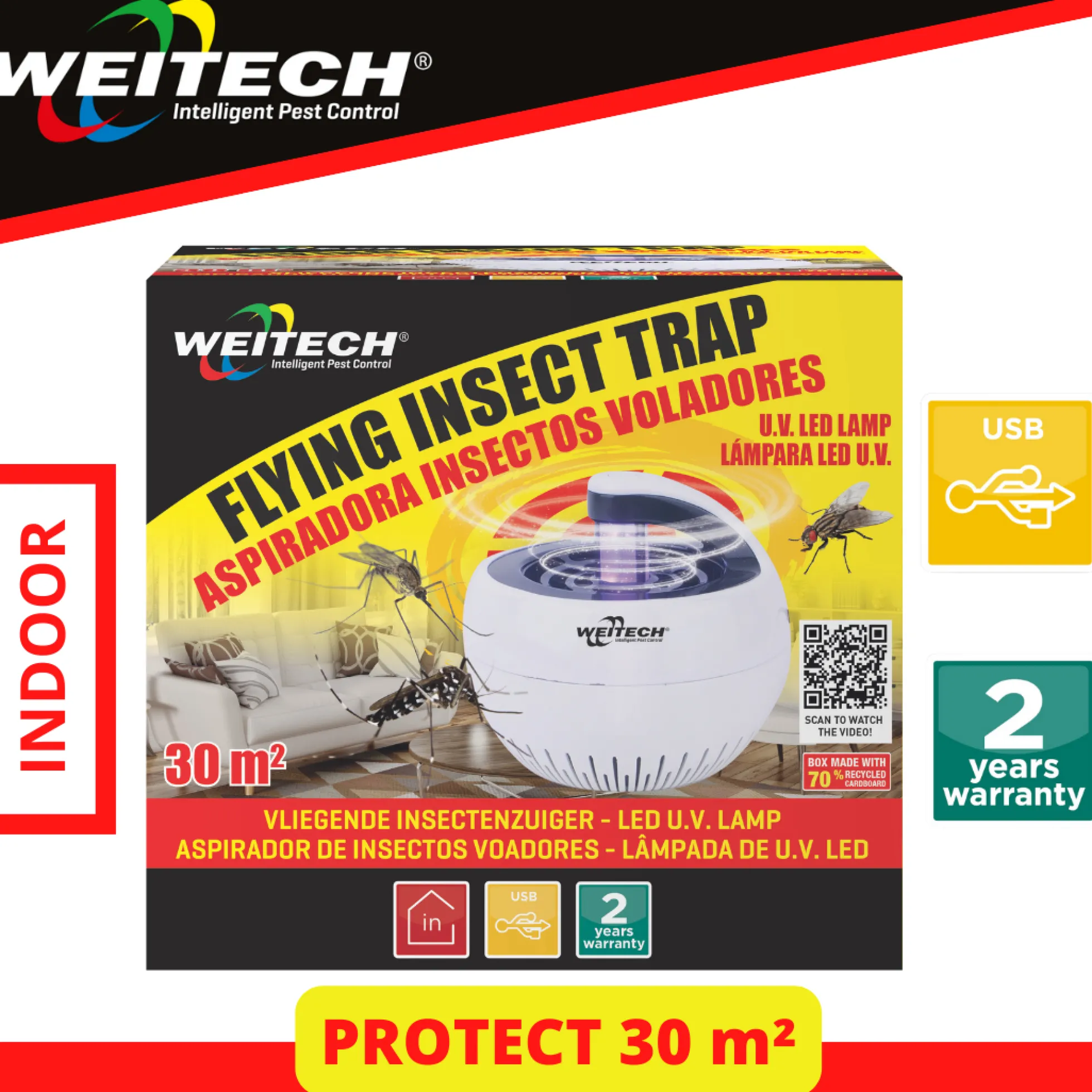 Weitech UV-insectenlamp